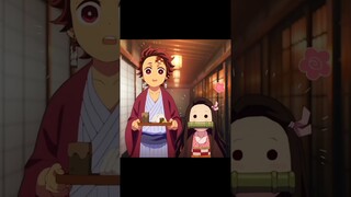 Demon Slayer Nezuko cute moment 💝