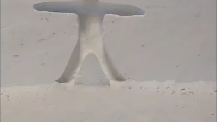 Shocking! The snow sculptures in the Ice and Snow World actually have height requirements. This litt