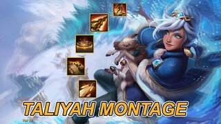 Taliyah Montage - Best Taliyah Plays - Satisfy Teamfight & Support Carry - League of Legends