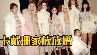 3分钟科普：卡戴珊家族人物关系