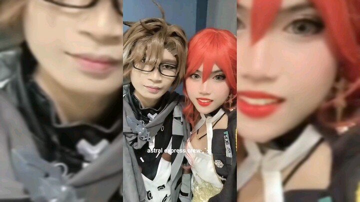 Himeko Murata - Honkai Star Rail Cosplay Fun Montage w/ Astral Express Crew Project 🚂❤️‍🔥
