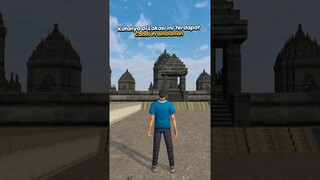 MEMBUKTIKAN 4 MITOS DI BUSSID - Ada Candi Prambanan 😱 - PART 16 #bussid #shorts