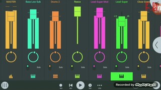 FL Studio Mobile получился такой трек