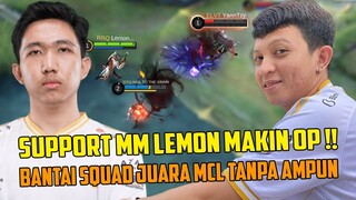 SUPPORT MARKSMAN RRQ LEMON SEMAKIN GILA !! BANTAI JUARA MCL TANPA AMPUN, ALIEN DILUAR NALAR CUKSS !!