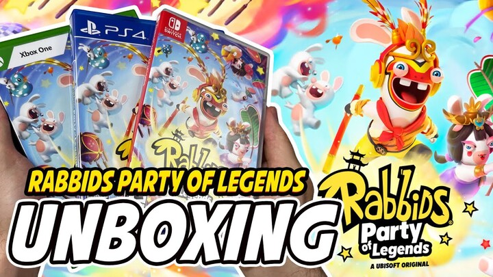 Rabbids: Party of Legends (PS4/Switch/Xbox One) Unboxing