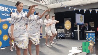 Tarian dinamis pramugari, menari untuk masa muda. Mengangkat budaya tradisional!