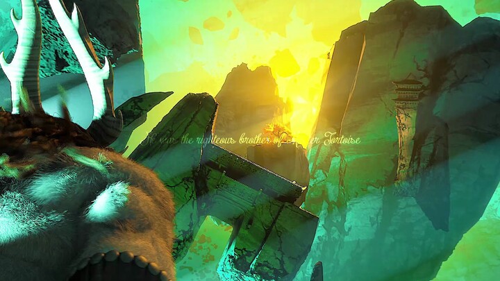 "Kung Fu Panda/4K/60 frame" "Terkejut! Master Oogway tidak bisa mengalahkan roh jahat"