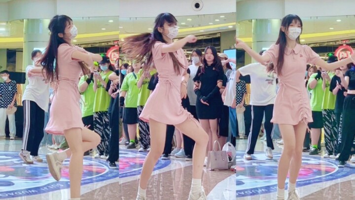 The scene where the dancer was caught copying homework