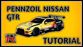 How to make a design for nissan gtr | CAR PARKING MULTIPLAYER