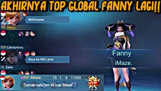 AKHIRNYA TOP GLOBAL FANNY LAGI, FANNY GUA DI BAN TERUS SEKALI DAPET LANGSUNG NGAMUK!!