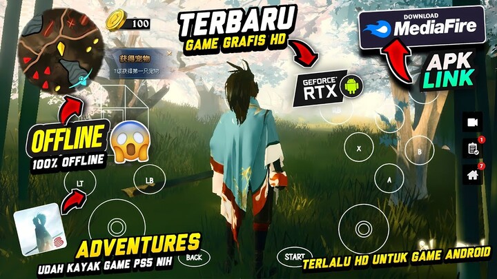 GAME PALING HD DI HP..?! Game Adventure Dengan GRAFIS HD Di Android Bisa FULL OFFLINE & Full Story