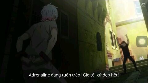 để anh rút dao ra là rén liền
