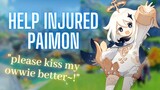{ASMR Roleplay} You Help Injured Paimon 🤍Genshin Impact Audio🤍