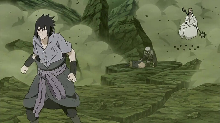 Naruto: Hành hạ vợ có vẻ sướng một thời gian, Sasuke dùng Rinnegan để đối phó với Sakura.