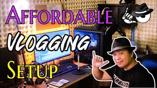 Vlogging Stream Setup AFFORDABLE BUDGET CHEAP Gears & Equipment Work from Home PC Build ITEMS Review