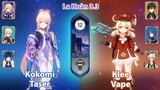 Kokomi Taser & Klee Vape | La Hoàn Thâm Cảnh Tầng 12 | Genshin Impact 3.3