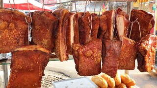 XUẤT hiện Quầy heo quay chất như núi Chị chủ miền tây chặt tay trái như cái máy