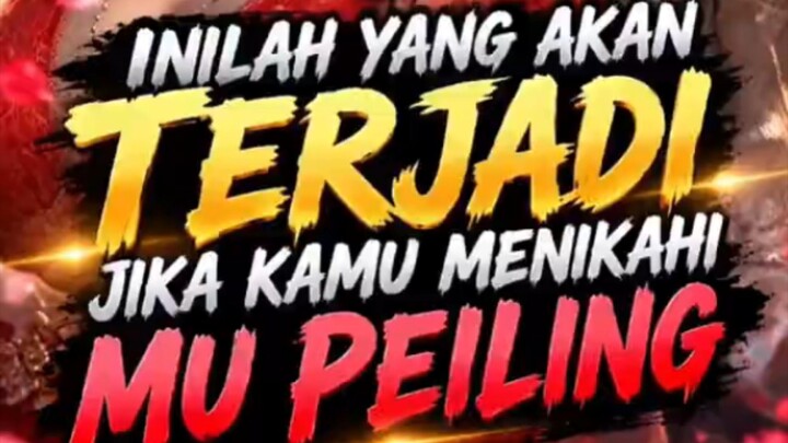 INILAH YANG AKAN TERJADI JIKA KAMU MENIKAHI MU PEILING😋