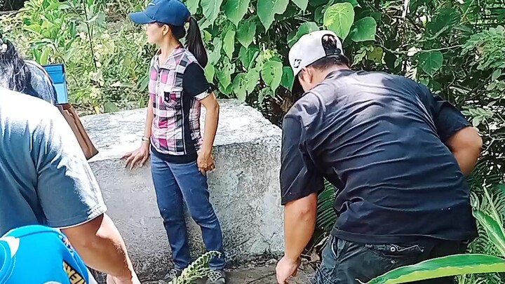 nag linis kame ng libingan ni lolo