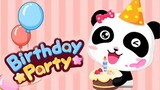βαβy Panda birthday celebration | cake decoration | dress up |βαβy βus