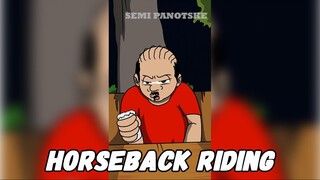 HorseBack Riding daw para pumayat, kaso?? >.<
