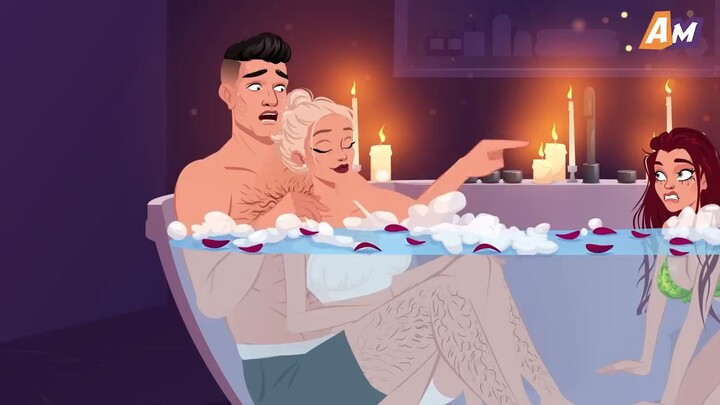 My mistress was hiding from my wife underwater 🫧