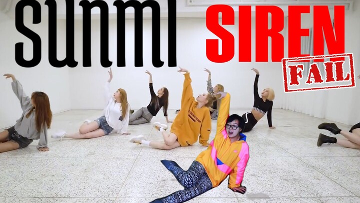 【Ky】Funny green screen moves, let's dance SUNMI-SIREN together!!