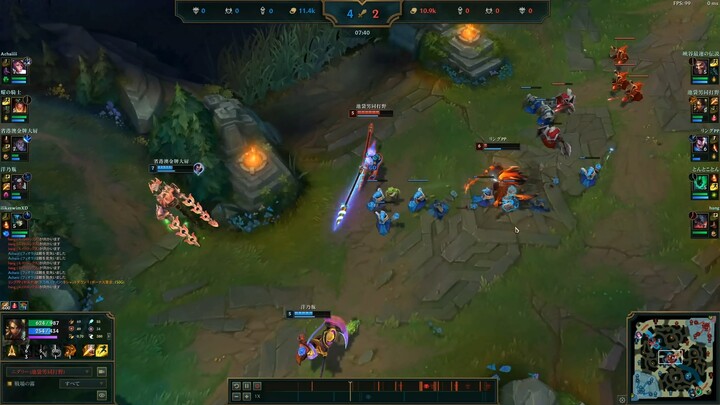 Today on Bilibili, I took my viewers on a full day of raiding in the Japanese server [Surprise]