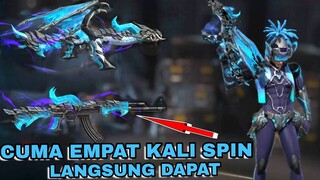 CUMA EMPAT KALI SPIN!! LANGSUNG DAPAT AK!