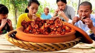 Chia sẻ cách làm Giò Heo Nổ Thum món này cực hao bia | ATCL T205