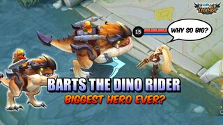 NEW HERO BARTS - THE BIGGEST HERO EVER? - NEW HERO IN MOBILE LEGENDS