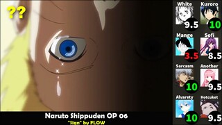 Top 29 Naruto Openings [8 Party Rank]