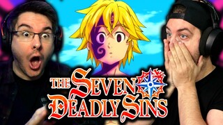 DEMON MELIODAS AWAKENS! | Seven Deadly Sins Episode 12 REACTION | Anime Reaction