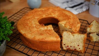 RASA BARU ! BOLU DAGING KORNET KEJU | CORNED BEFF CHEESE CHIFFON |  SIMPLE DAN ANTI GAGAL #143