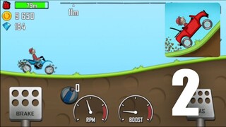 Hill Climb Racing – Walkthrough Part 2  Crazy Tracks & Epic Stunts