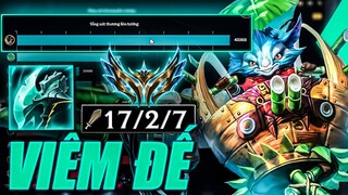 ĂN 17 MẠNG, GÂY 43K DAME Ở RANK THÁCH ĐẤU!? RỰC CHÁY VỚI META RUMBLE LƯỠI HÁI BÓNG ĐÊM | HÀ TIỀU PHU