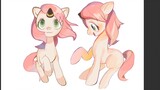 【Painting Process】When Arnia becomes My Little Pony?!!!