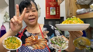 Tôm Sốt Trứng Mặn By Bà Hằng