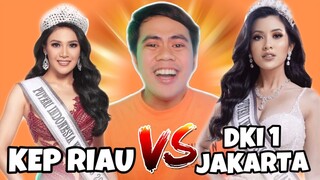 ATEBANG REACTION | PUTERI INDONESIA KEP RIAU VS DKI 1 JAKARTA VIDEO PROFIL 2022 #puteriindonesia2022