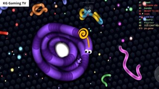 Slither.io A.I. 100,000+ Score Epic Slitherio Gameplay #74 7