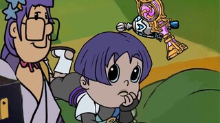 The childhood animation "Big Head Beng Beng and Little Head Mom", but it feels so weird!