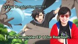 Black Summoner (Kuro no Shokanshi) Episode 1 Live Reaction GREAT ISEKAI SERIES BEGINS!!!!!