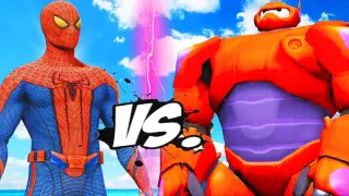 SPIDER-MAN VS BAYMAX (BIG HERO 6)
