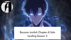 (Berita Anime) Bocoran Jumlah Chapter di Solo Leveling Season 3.