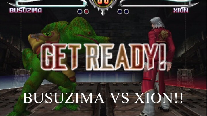 BUSUZIMA VS XION ! I BLOODY ROAR 4