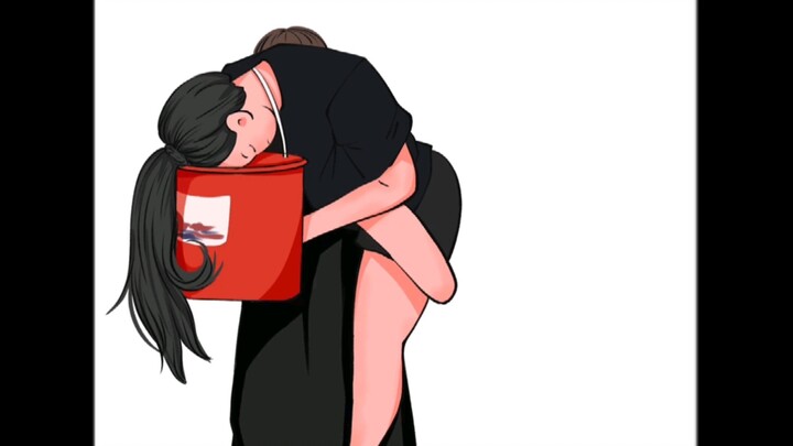 Cô bạn thân này giỏi quá! Tôi cũng biết cách treo một cái xô~ Có vẻ như đây không phải là lần đầu ti