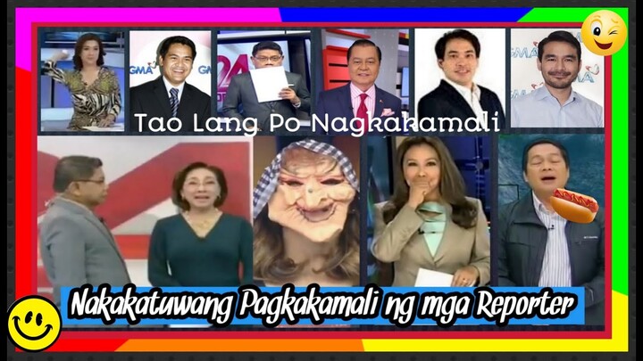 Philippine Funny Reporter Fails Compilation (Bloopers) - Nakakatuwang Pagkakamali ng mga Reporter