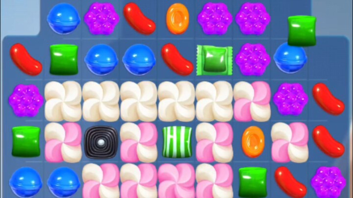 Agak nyantai kalo main di level ini, Candy crush
