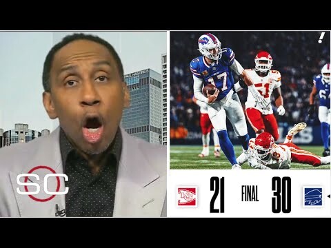 Josh Allen is the MVP! - Stephen A. on Bills hand Mahomes & Chiefs 1st loss of season with 30-21 win