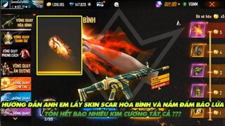 FREE FIRE | HƯỚNG DẪN ANH EM LẤY SKIN SCAR VÀ NẮM ĐẤM BÃO LỬA - GIÁ BAO NHIÊU KIM CƯƠNG ?